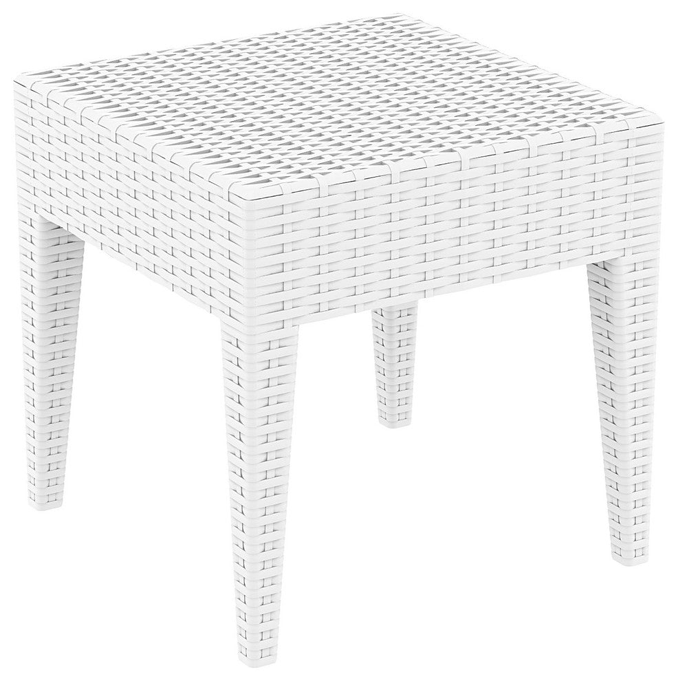 Compamia Panama 3-Piece Patio Seating Set, White