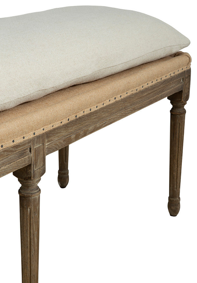 Milton Oak Bench, Natural