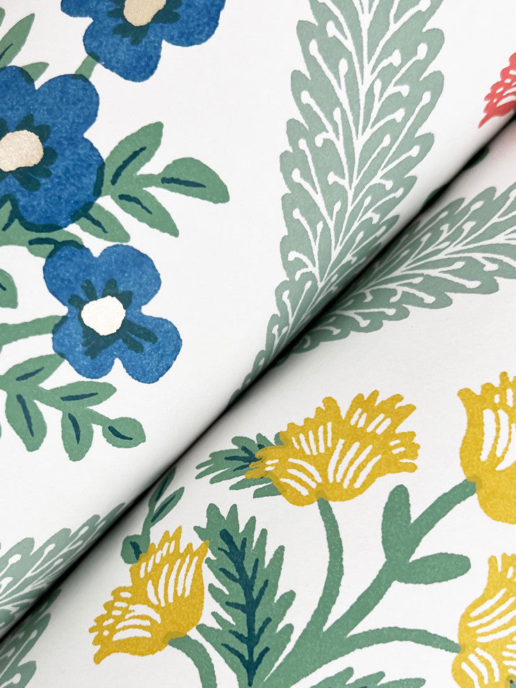 Estee Garden Sage Wallpaper