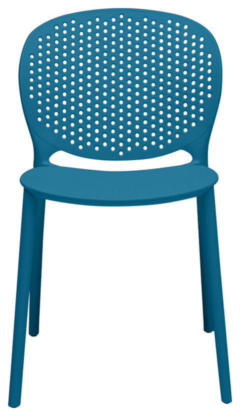 Metro, Bailey Side Chair, Set of 4, Teal Green