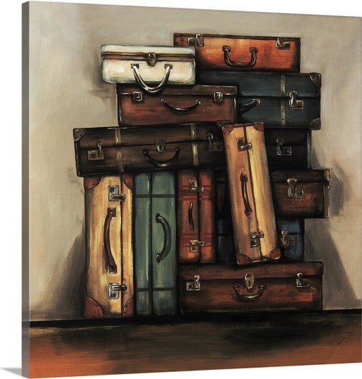 "Bon Voyage" Canvas Art, 20"x20"x1.25"