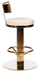 Oscar Swivel Gold Counter Chair, 26", Gold