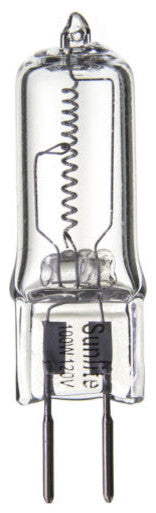 Sunlite 100 Watt, Single Ended T3.5, Gy6.35 Bi Pin Base, Clear, 10 Pack