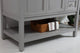Matilda 42" Single Bathroom Vanity Set, Gray