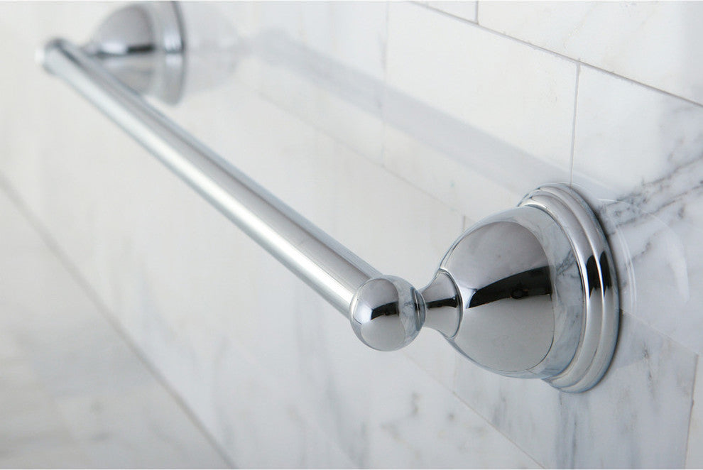 Kingston Brass 18" Towel Bar, Polished Chrome