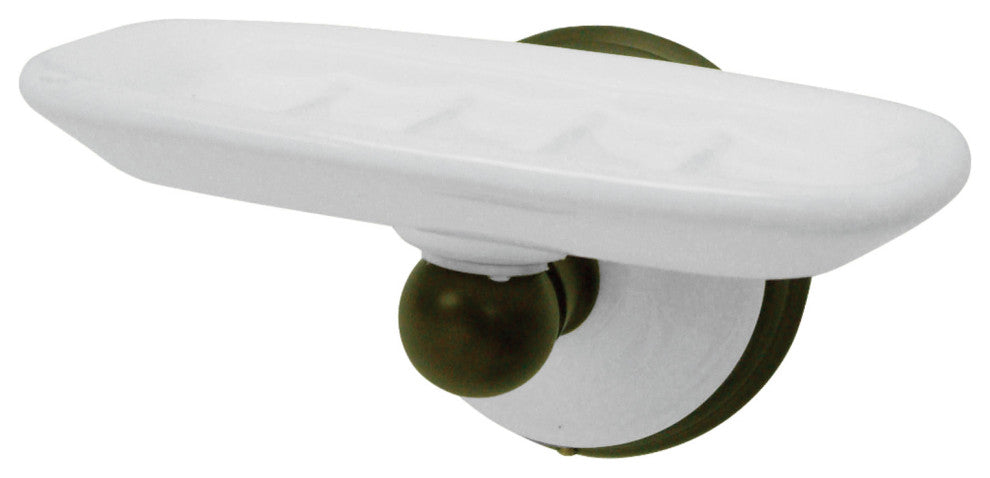 Kingston Brass Wall-Mount Soap Dish Holder, Oil Rubbed Bronze