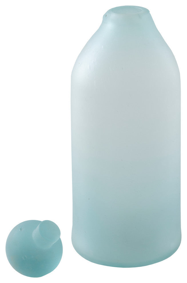 Frosted Glass Bottle, Small
