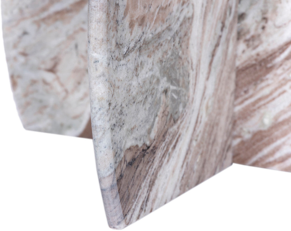 Formentera Marble Coffee Table, Brown, Coffee Table