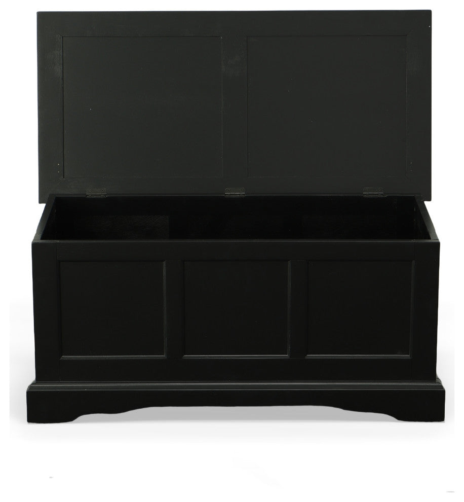Camden Blanket Chest, Antique Black