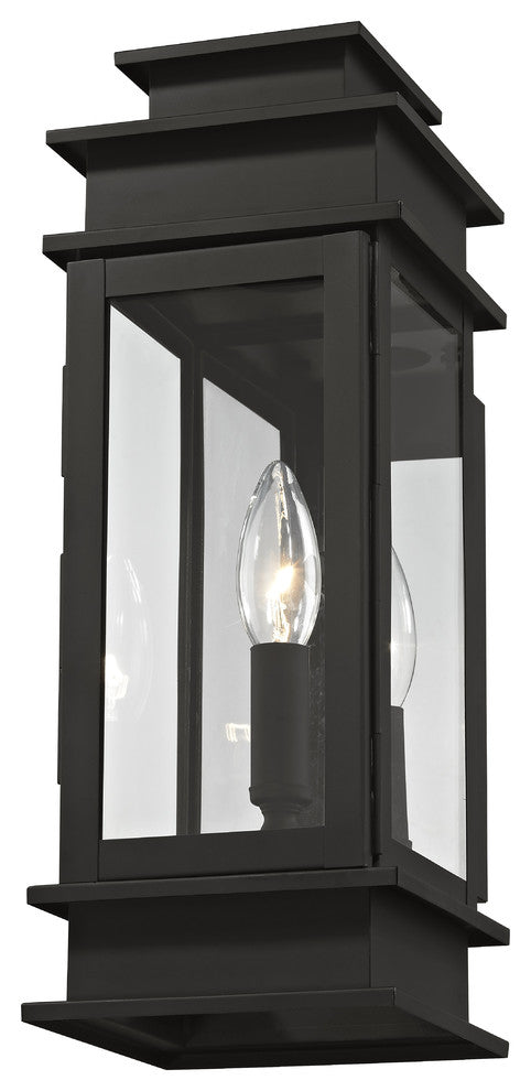 Princeton 1-Light Wall Lantern, Black