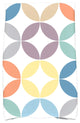 Eye Opener, Geometric Print Hand Towel, Lavender