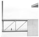 "Across The Bridge" Stretched Canvas Giclee by Klaus Lenzen, 18"x18"