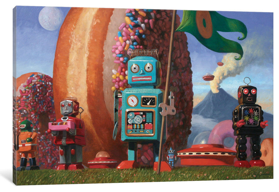 "Landing Party 7" by Eric Joyner, 26x18x1.5