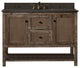 Legion Furniture Legion Furniture Single Sink Vanity, Rustic Brown, 48"