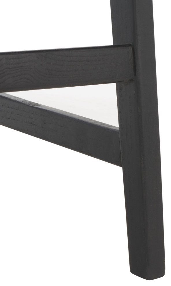 Safavieh Abreu Rectangle Counter Stool, Black