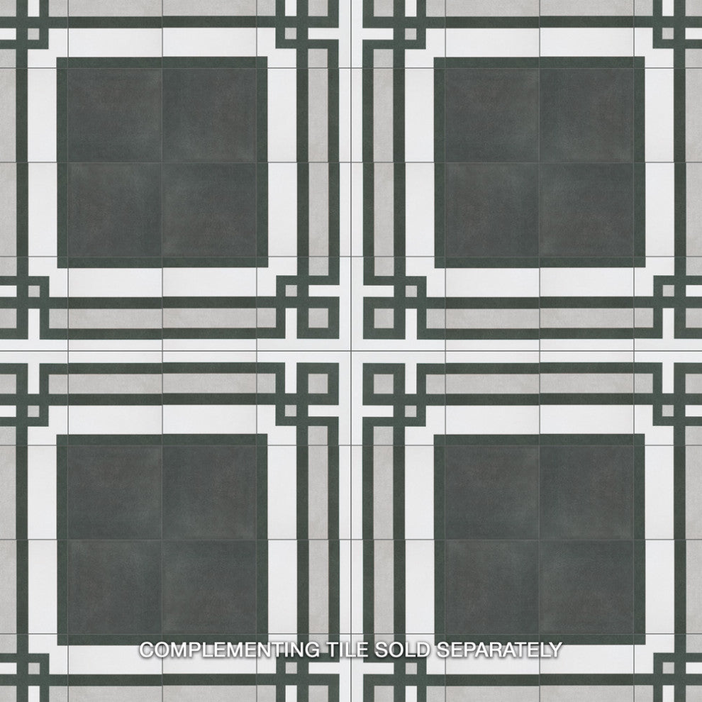 Twenties Ceramic Floor and Wall Tile, Stripe