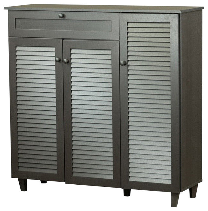 Pocillo Wood Shoe Storage Cabinet