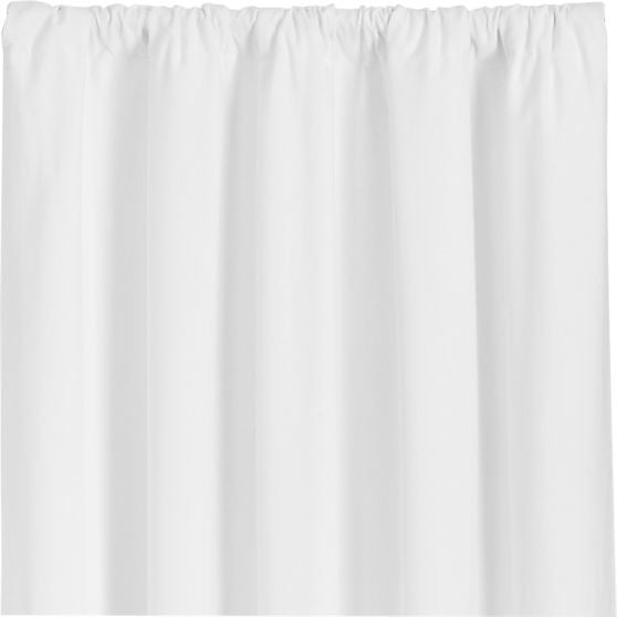 Beverly Rod Pocket Linen Drape, New Gray, 50"x96"