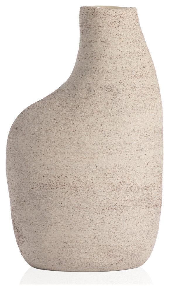 Arid Vase-Distressed Cream