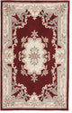 New Aubusson, Burgundy, 5'x8'