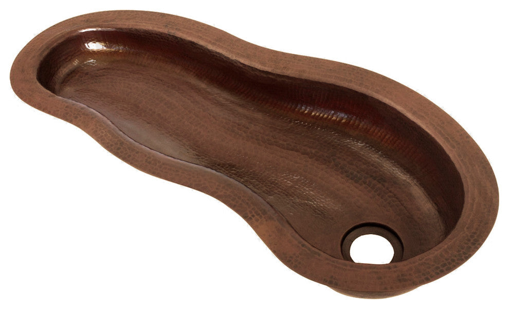 Cayenne Small River Copper Bar Sink