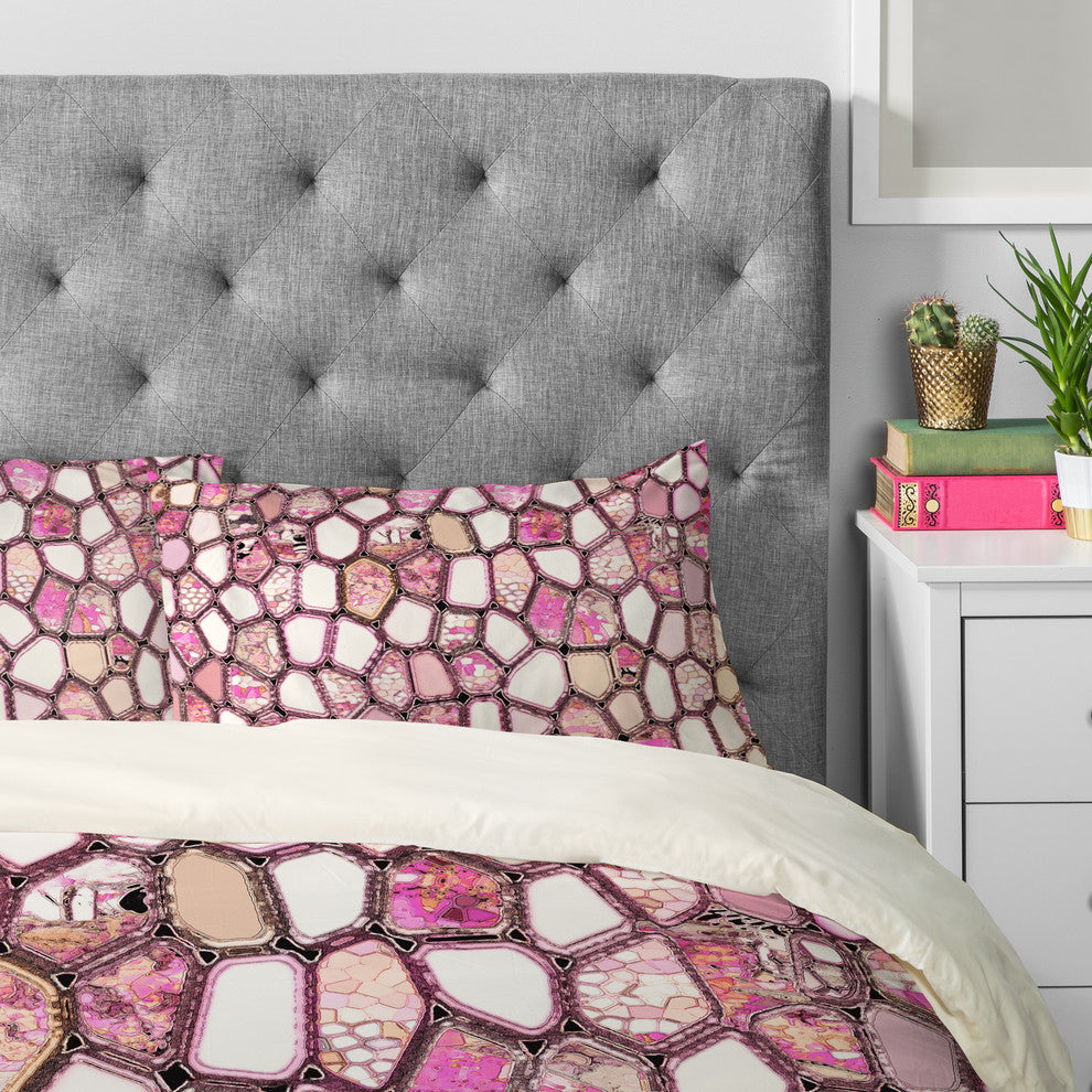 Deny Designs Ingrid Padilla Pink Cells Pillowcase