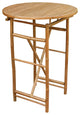 Bamboo High Round Table
