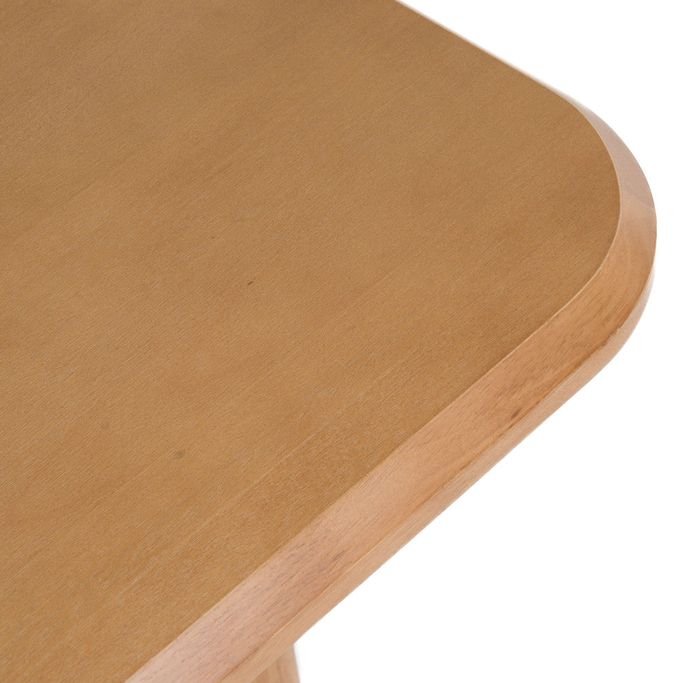 Modrest Rhea Modern 71" Natual Acacia Rectangular Dining Table