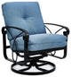 Palazzo Cushion Swivel Rocker Lounge Chair