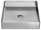 Karran Cinox Stainless Steel Square Vessel Sink, Stainless Steel