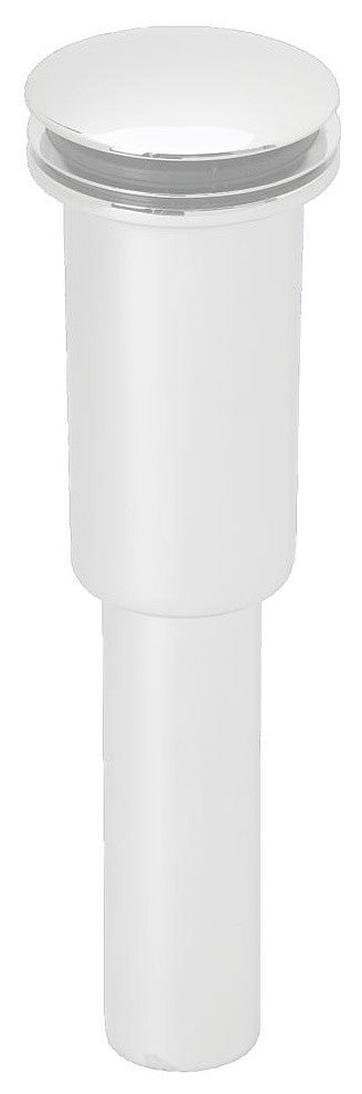 Umbrella Universal Lavatory Drain - Exposed In Powder Coated White