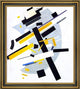 Kazimir Malevich Supremus # 58 - 20" x 25" Framed Premium Canvas Print