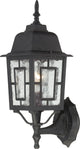 Banyan 1-Light 17" Outdoor Wall in Textured Black