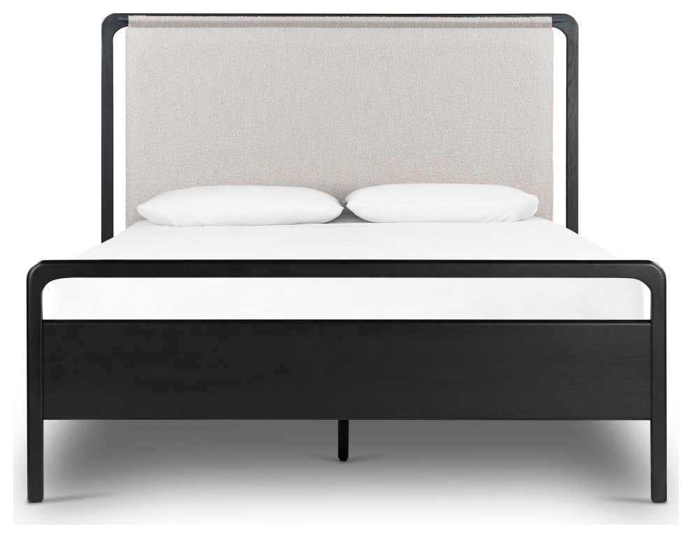 Rosedale Bed-Ebony Oak- Queen
