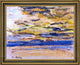 Eugene-Louis Boudin Sky Framed Premium Canvas Print, 21"x28"