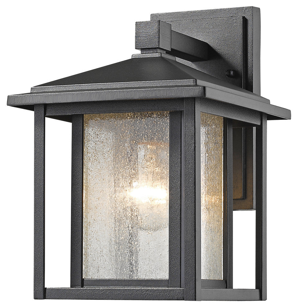 Aspen 1 Light Outdoor in Black