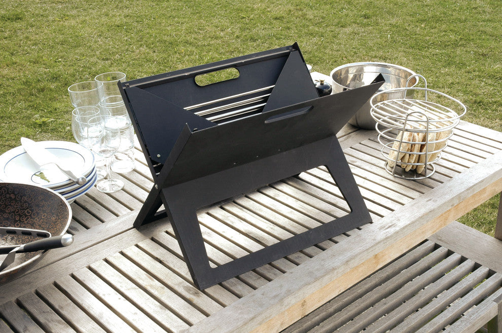 Black Notebook Charcoal Grill