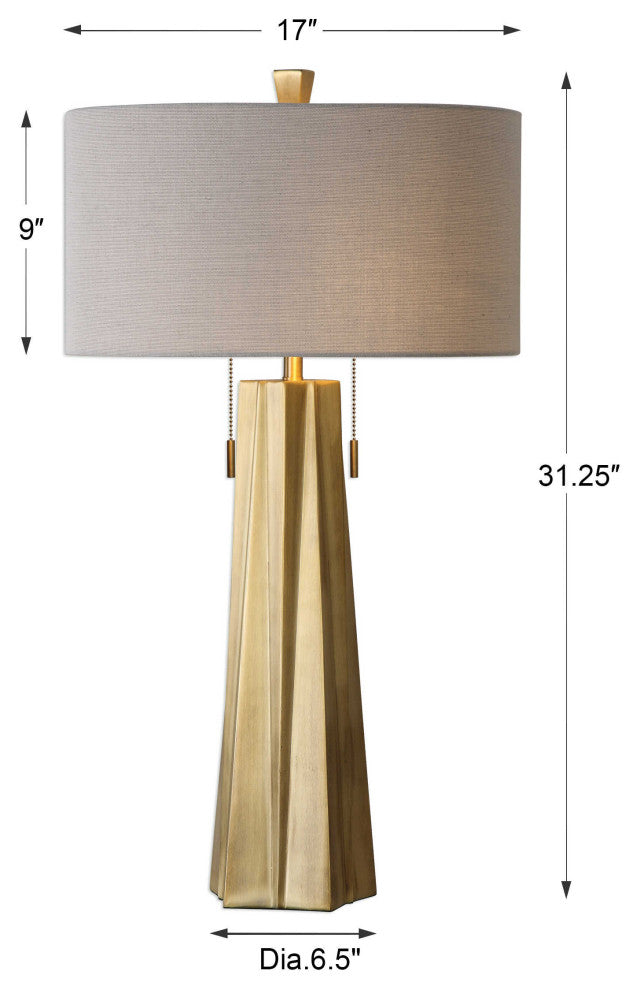 Uttermost Maris Gold Table Lamp