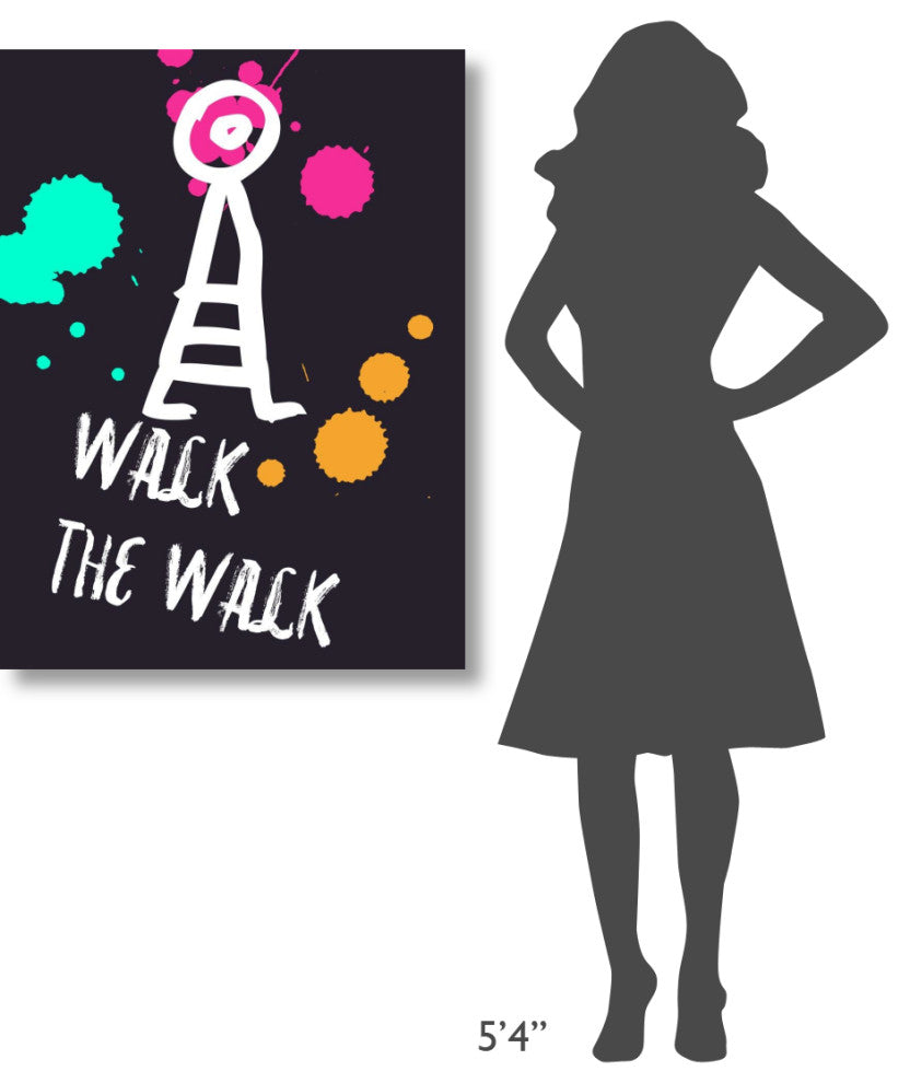 "Walk The Walk Poster 2" Fine Art Print