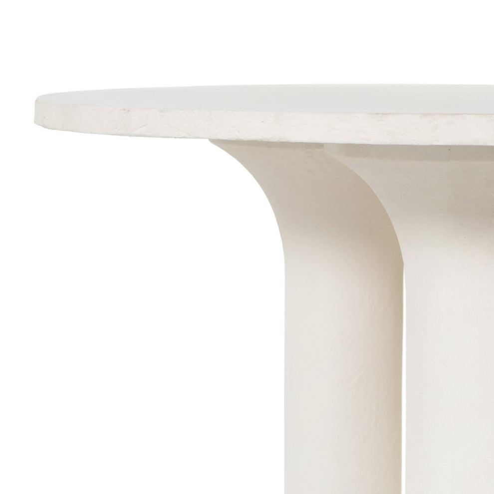 Parra Round Dining Table-Plaster Molded
