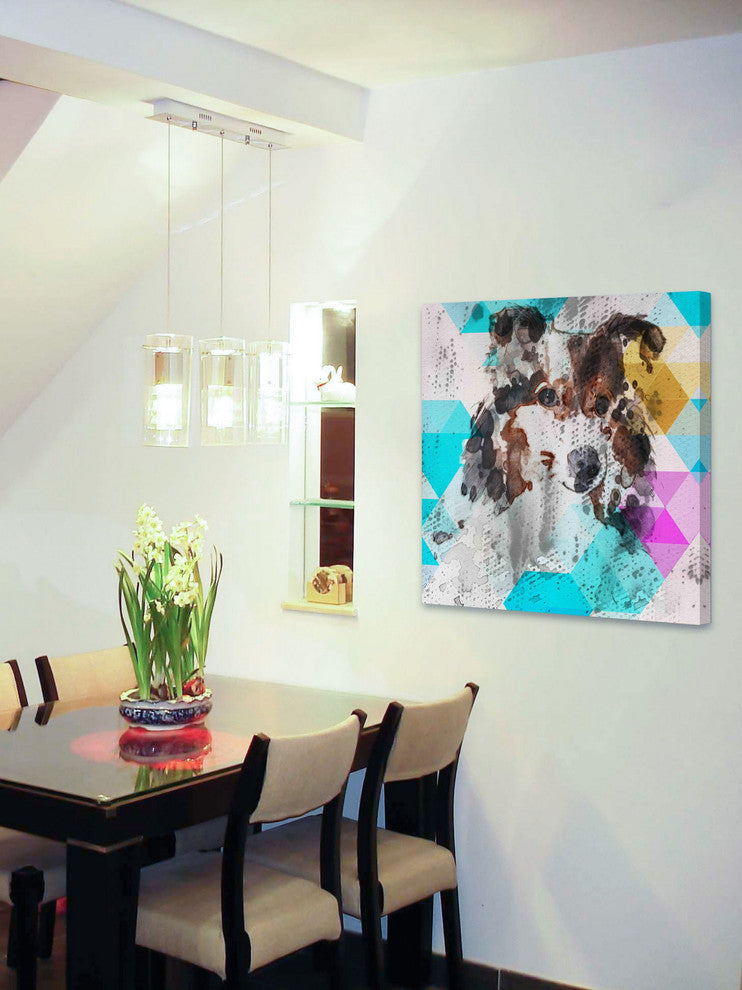 "Connected by Love" Painting Print on Canvas by Irena Orlov