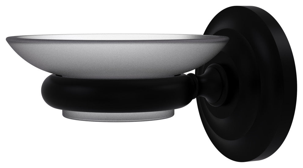 Prestige Que New Wall Mounted Soap Dish, Matte Black