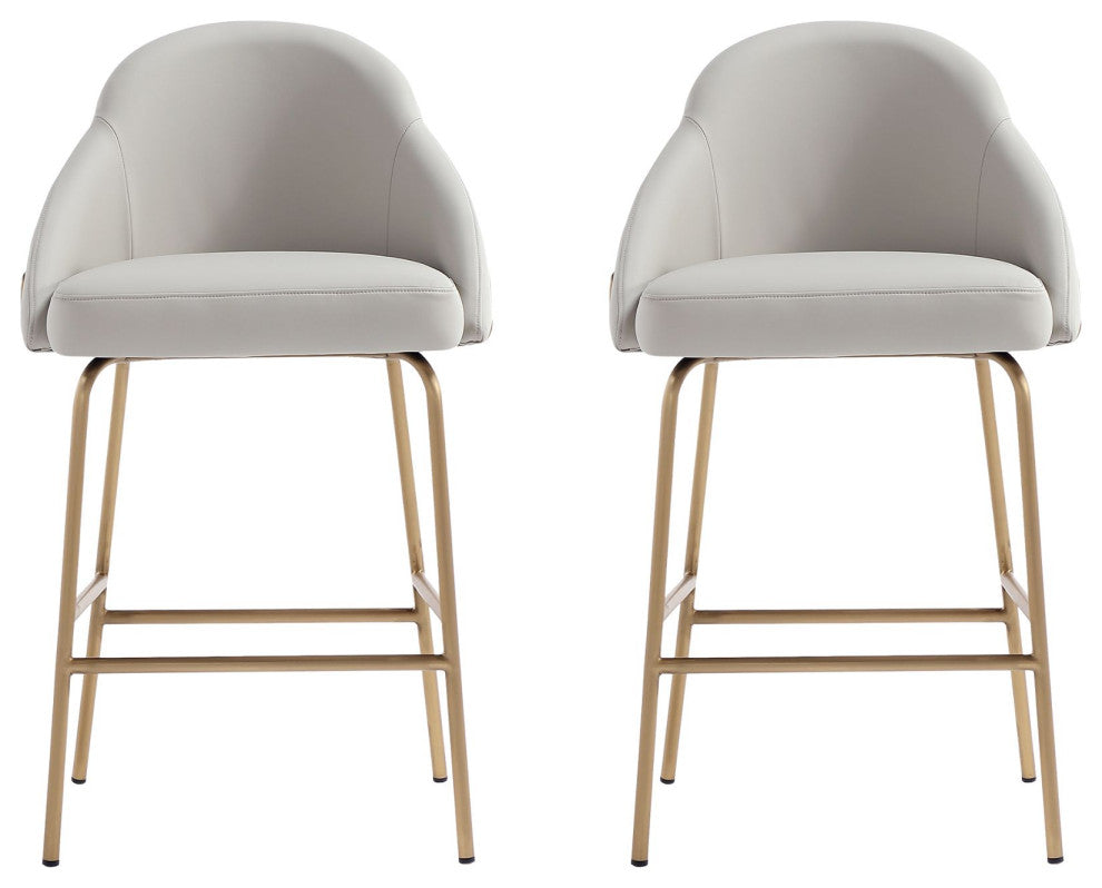 Manhattan Comfort Gracie Counter Stool, Set of 2