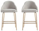 Manhattan Comfort Gracie Counter Stool, Set of 2