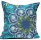 Troca Suzani Pillow, Ocean
