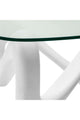 Off-White Sculptural Coffee Table, Eichholtz Aventura