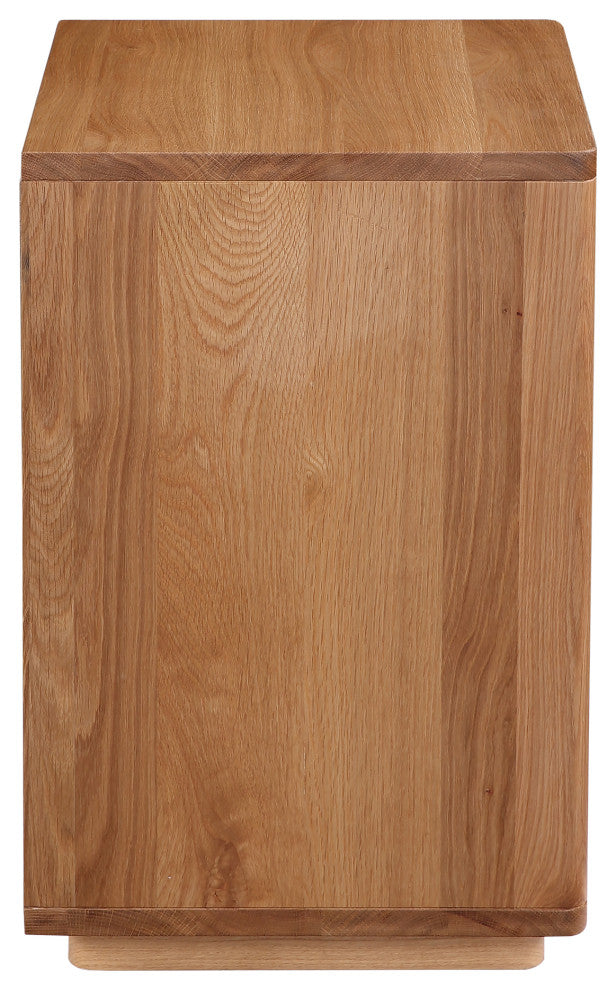 Osamu Oak Nightstand