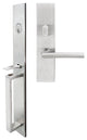 Stockholm Lever, Mortise Entry Handleset, Left Hand, Satin Stainless Steel