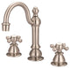 Water Creation Vintage Classic Widespread Lavatory Faucet With Pop-Up Drain