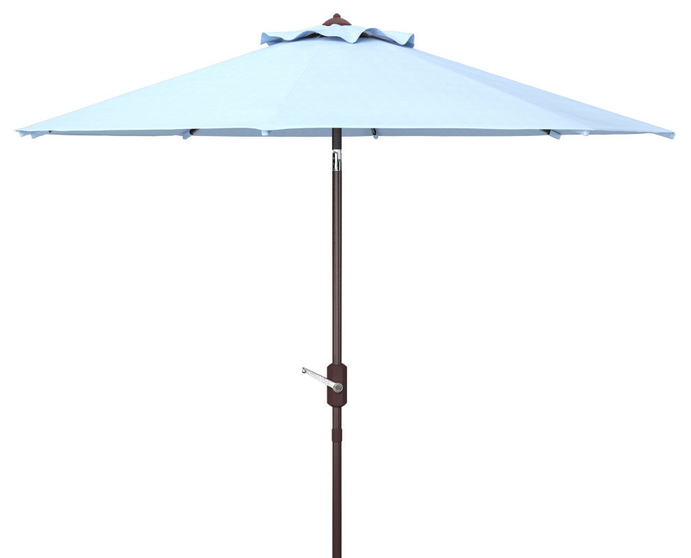 Safavieh Ortega 9' Auto Tilt Crank Umbrella